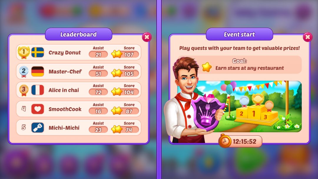 Screenshot of Cooking Crush - Cooking Game