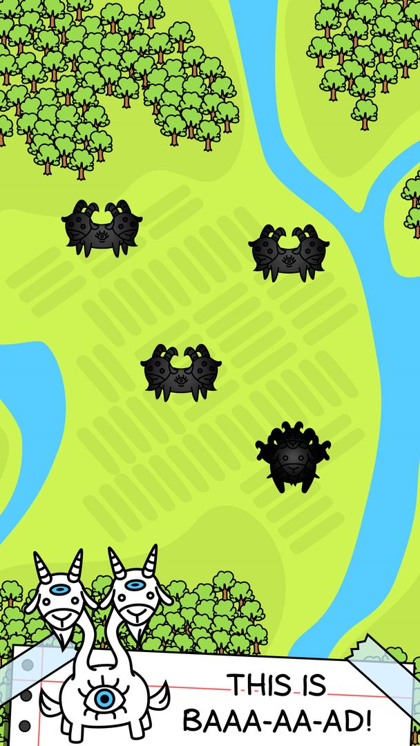 Goat Evolution: Animal Merge screenshot game