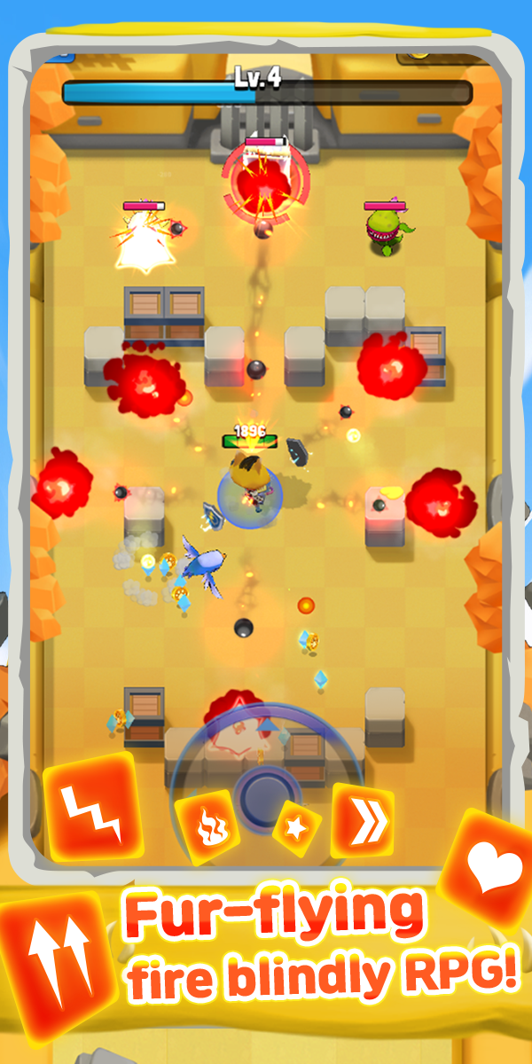 Cuplikan Layar Game PISTOL PAWS