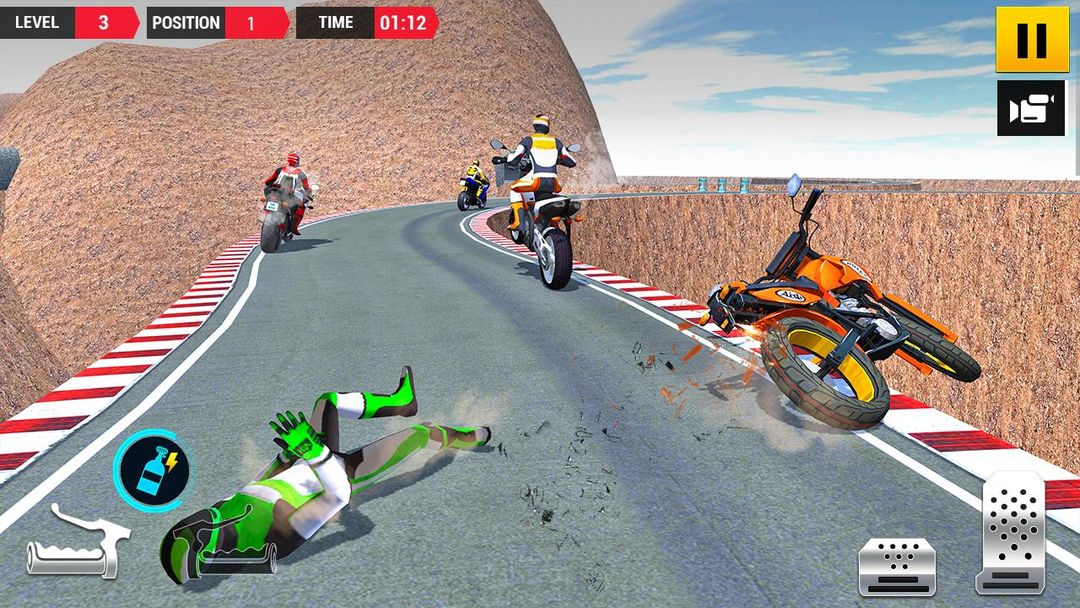 Screenshot of Mountain Bike Racing Game 2019