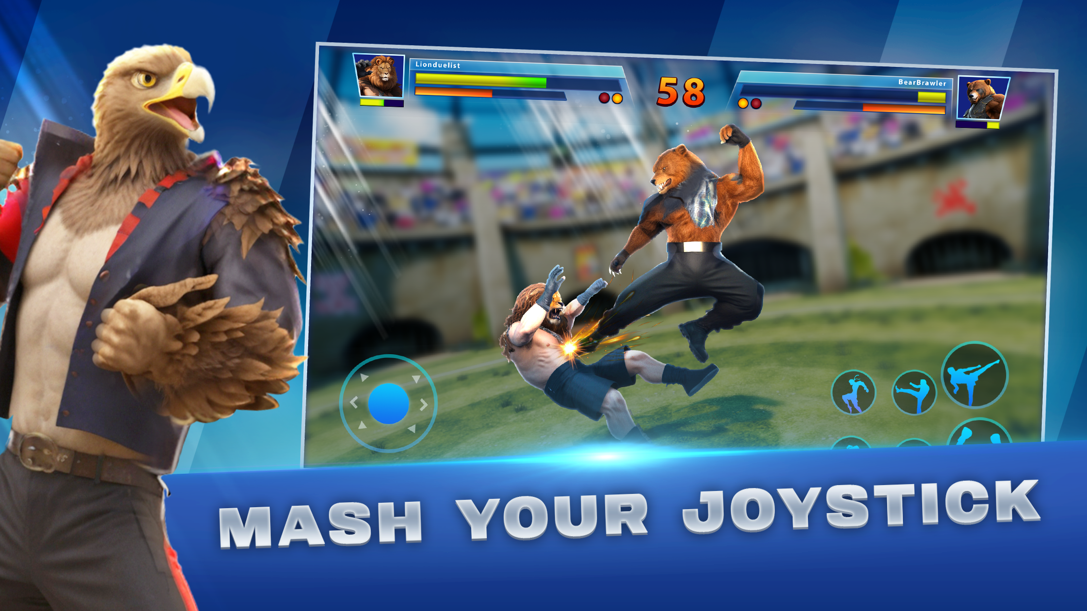 Animals Arena: Fighting Games Game Screenshot