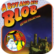 Ein Junge und seine Blob-Retro-Kollektion