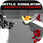Simulator Pertempuran: Kaunter Stickman