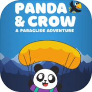 Panda e Corvo: uma aventura de parapente