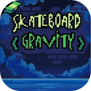 Skateboard-Schwerkraft