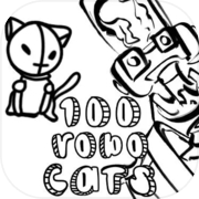 100 con mèo robot