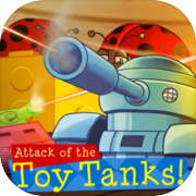 Атака игрушечных танков