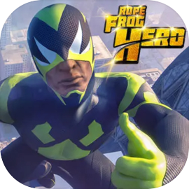 Rope Frog Hero