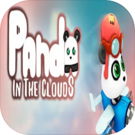 Panda in the clouds
