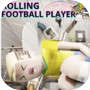 Rolling Football Player