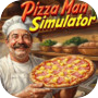 Icon of pizza man simulator