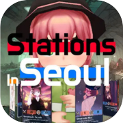 Estaciones en Seúl: juego de cartas de mundo abierto