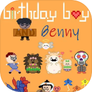 Geburtstagskind und Benny