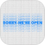 Icon of Sorry We're Open
