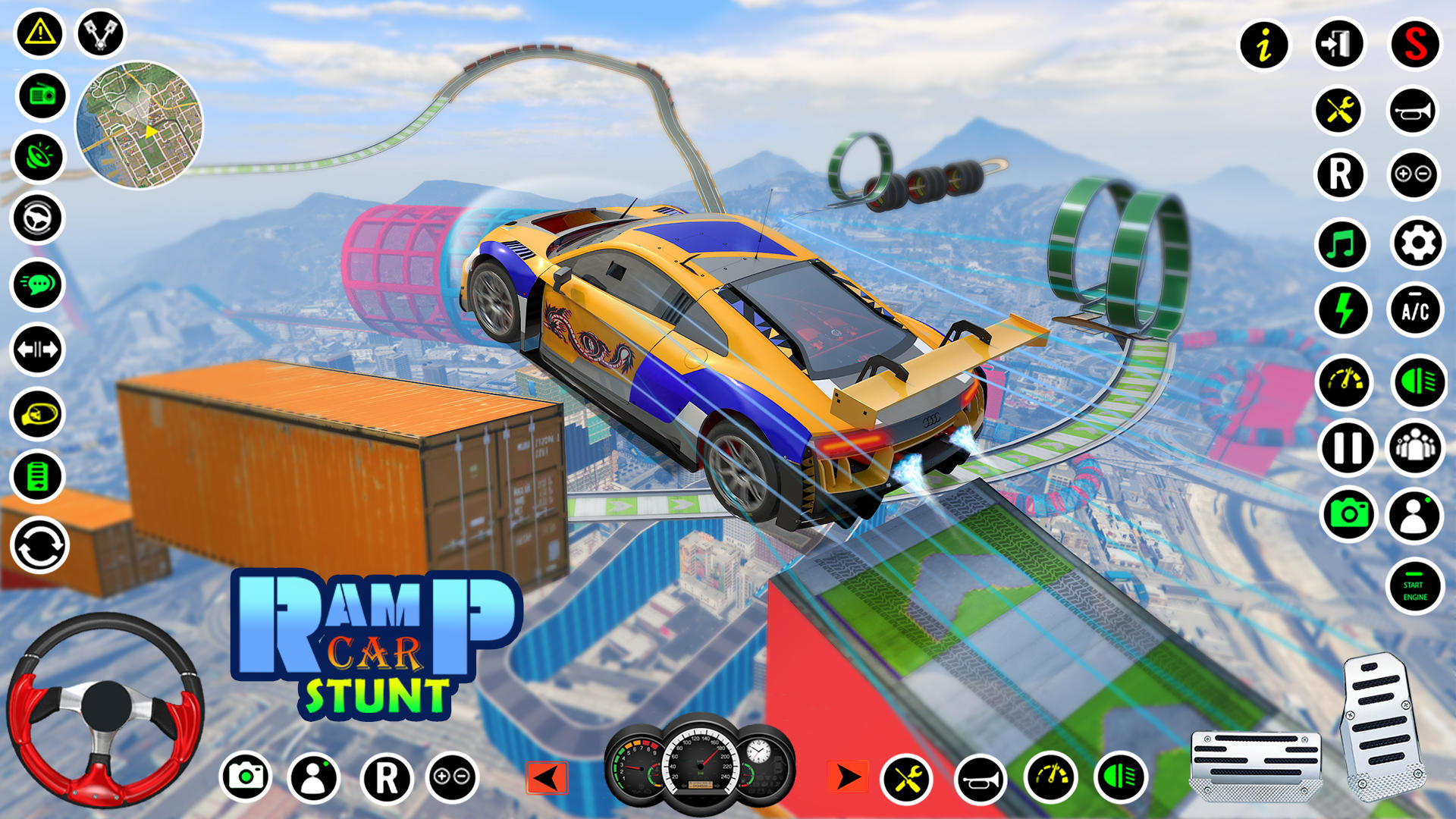 Ramp Car Stunts GT: Car Games Game Screenshot