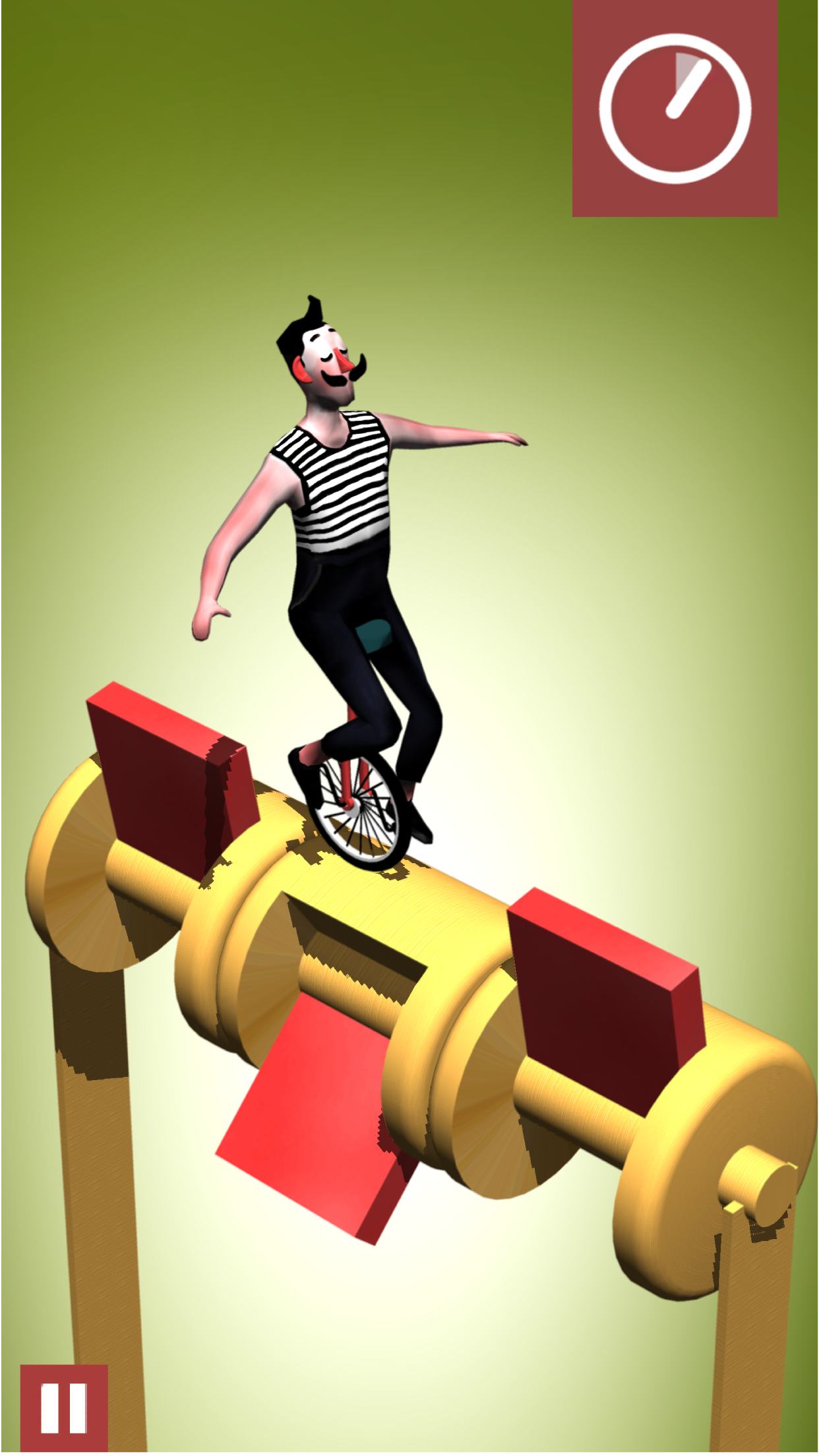 Bamba: an unicycle circus adve Game Screenshot