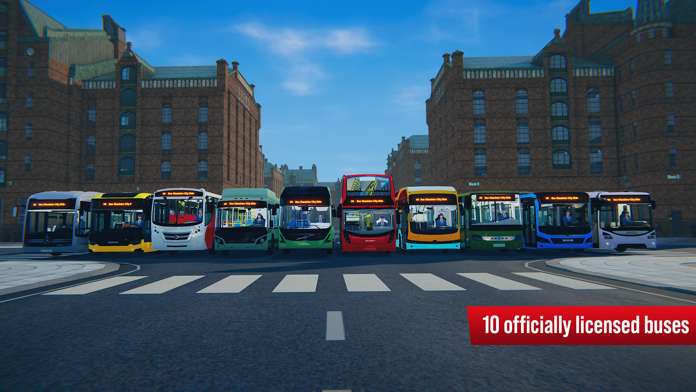 Bus Simulator Lite Game Screenshot