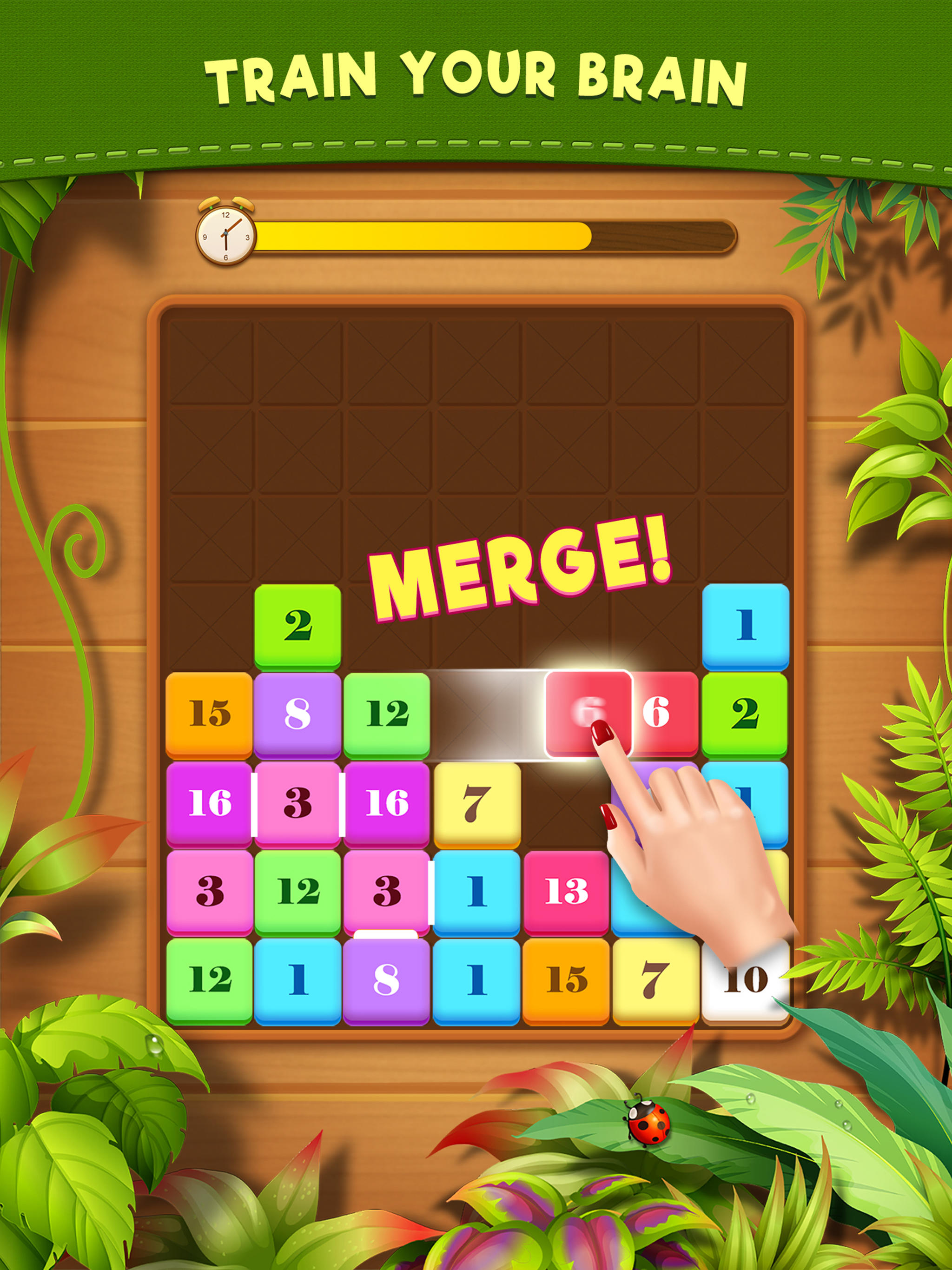 Drag n Merge: Block Puzzle Game Screenshot