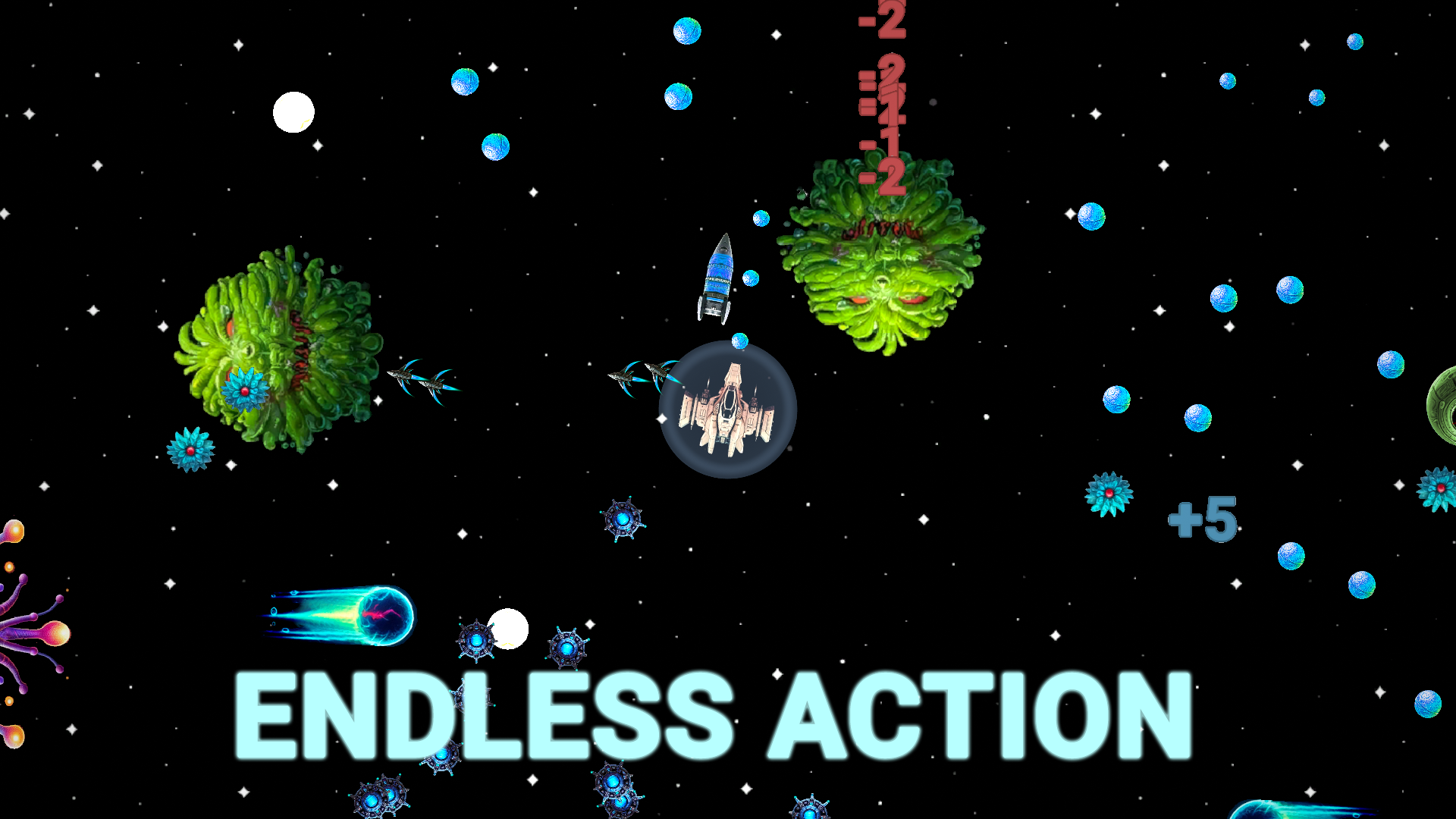 Virus Shooter Game Screenshot