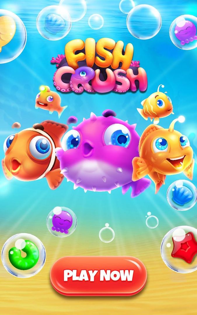Fish Crush 2023- blast&match3 screenshot game