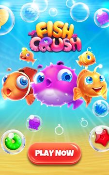 Fish Crush 2023- blast&match3 Game Screenshot