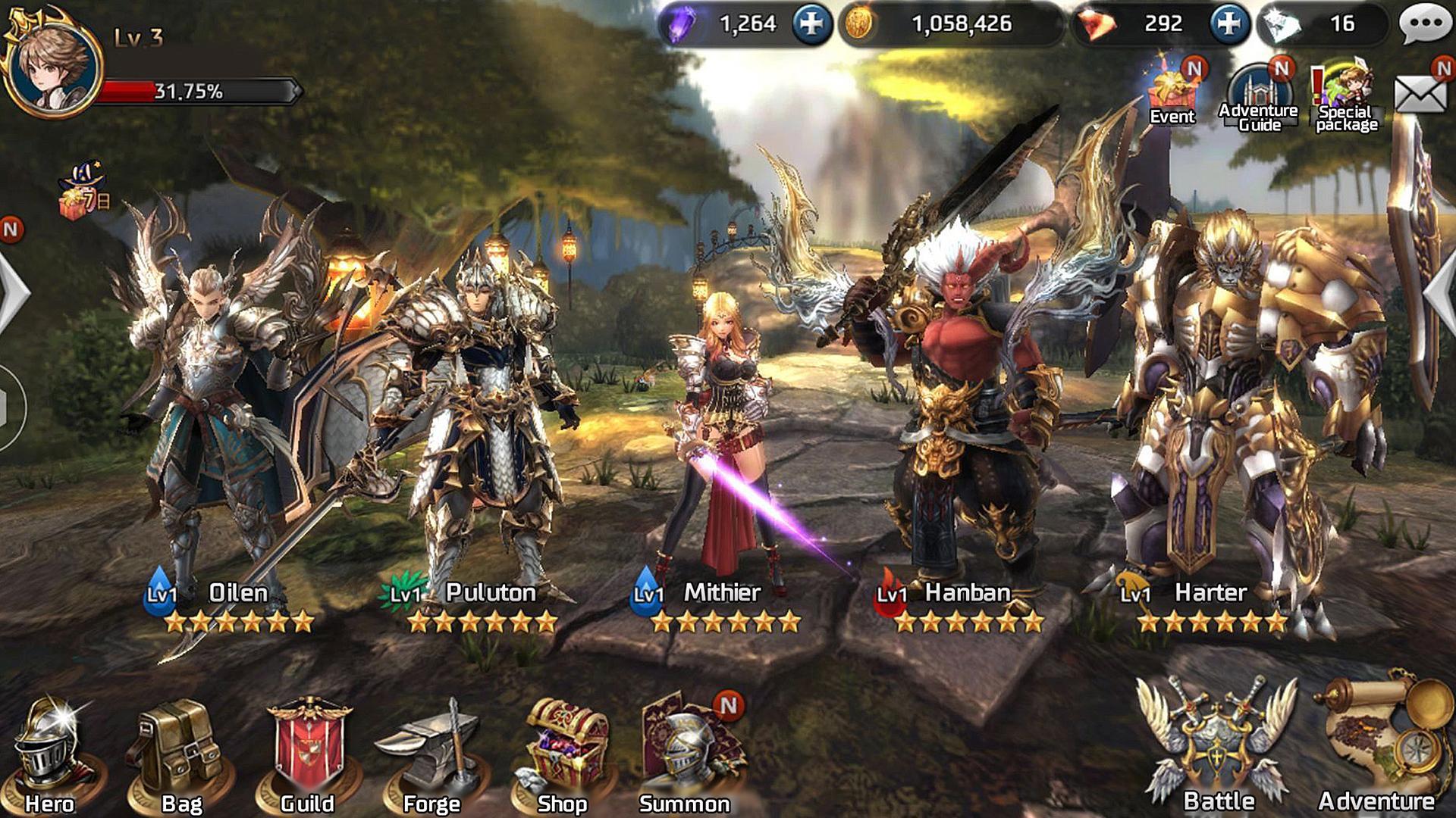 Скриншот игры The tale of Five Kingdoms