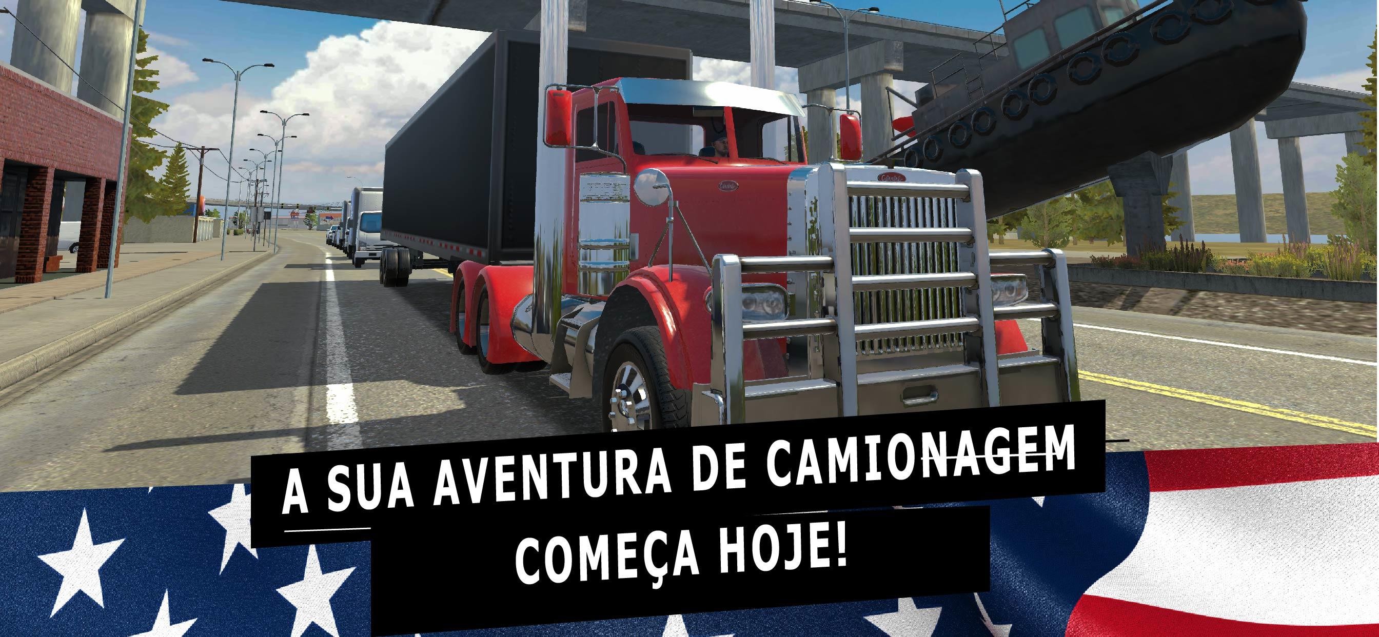 Jogo de simulador de caminhão americano versão móvel andróide iOS apk baixar  gratuitamente-TapTap