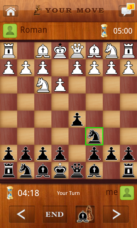 Chess Live screenshot game