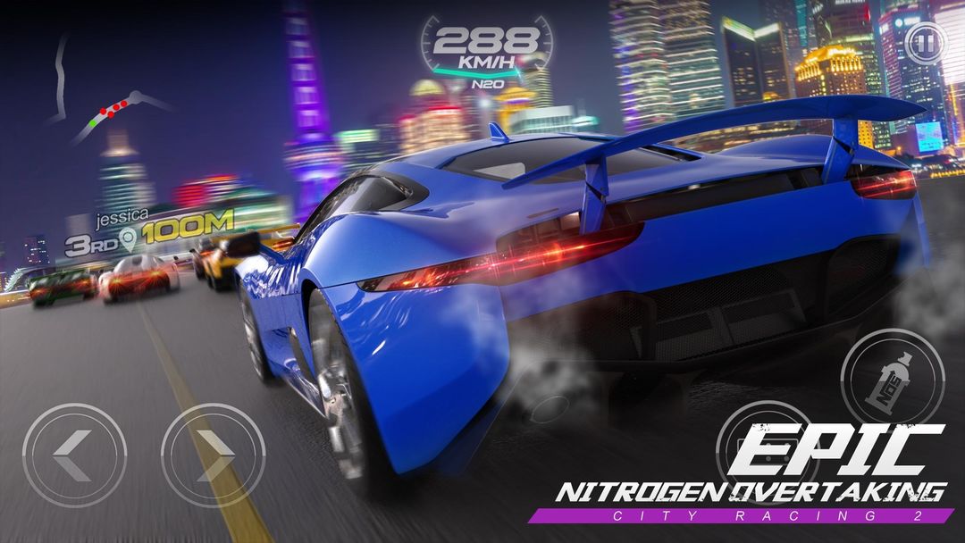 Screenshot of City Racing 2: 3D Racing Game