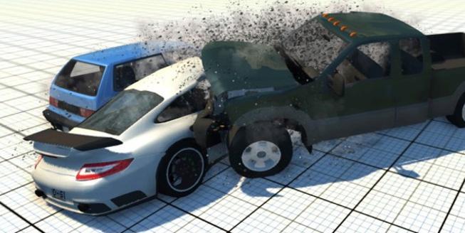 Crash Car Engine Game Screenshot