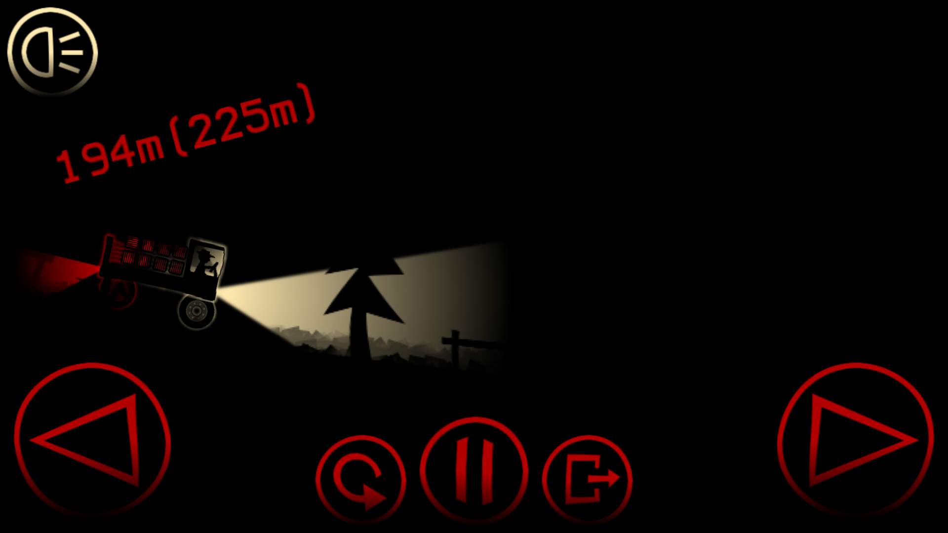 Bad Roads Night Edition Game Screenshot