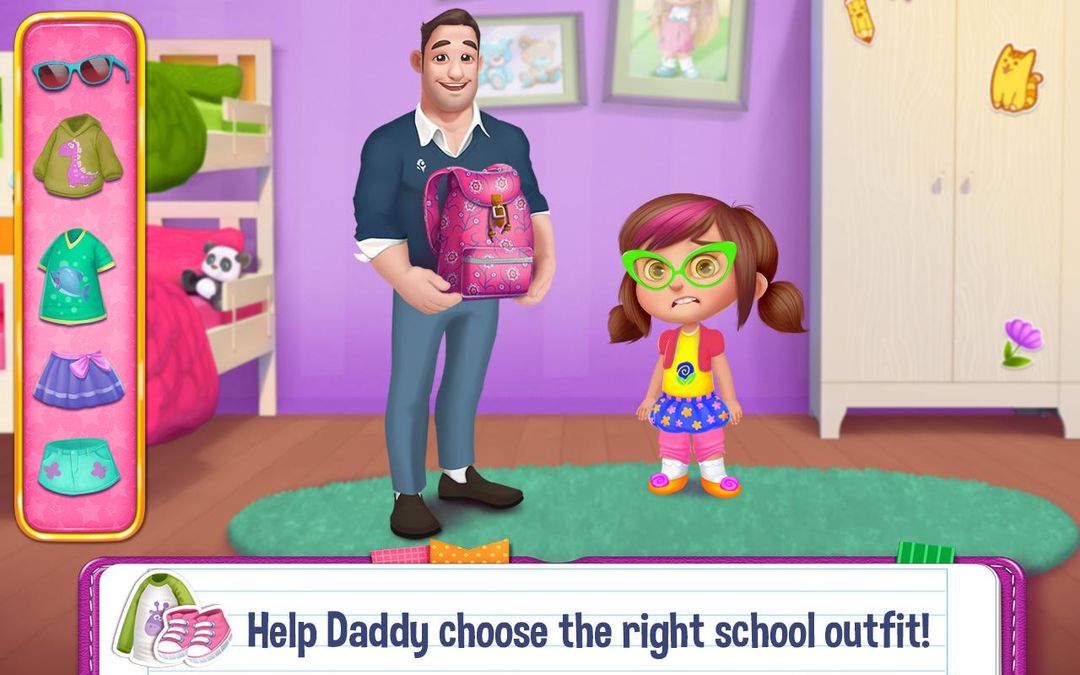 Daddy's Messy Day Adventure screenshot game