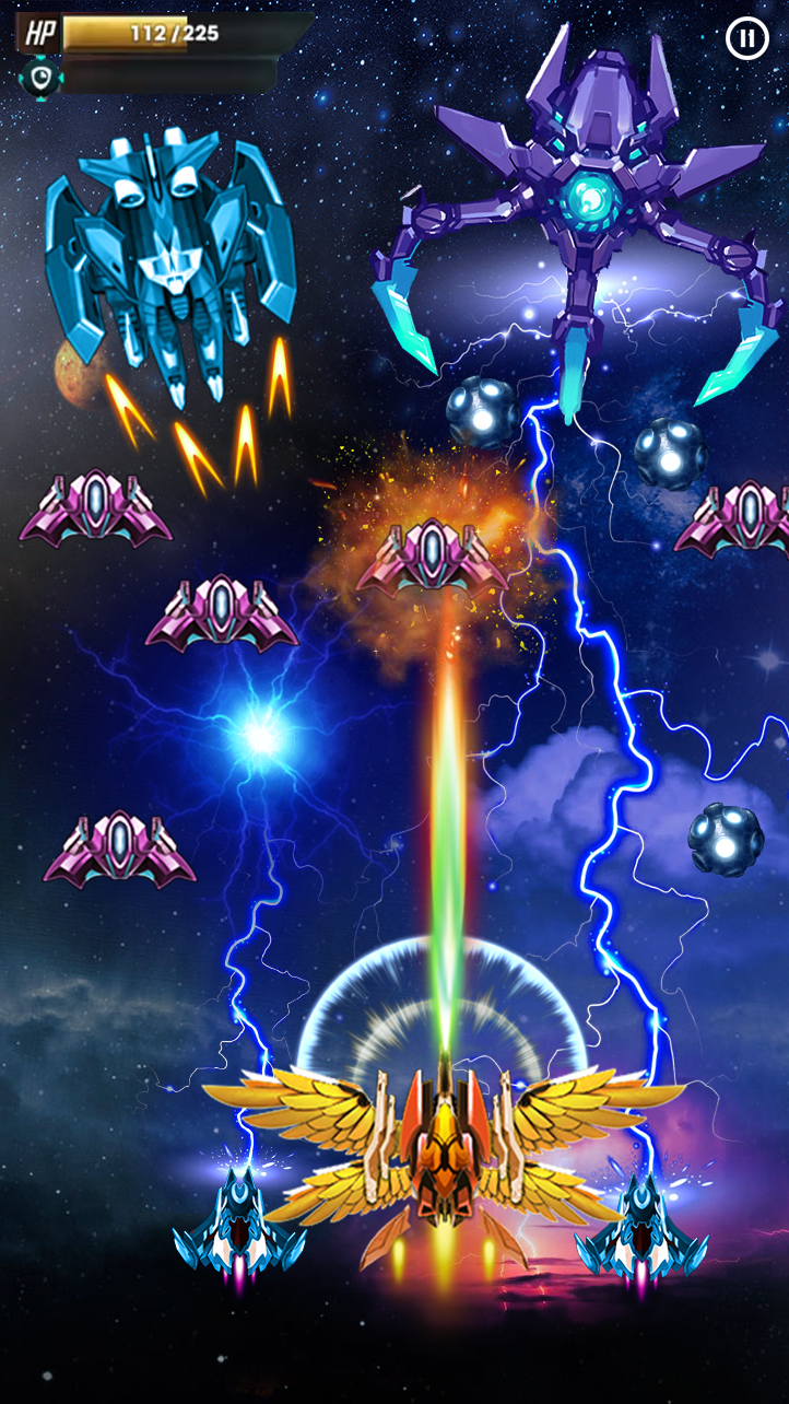 Galaxy Attack : Space Shooter ภาพหน้าจอเกม