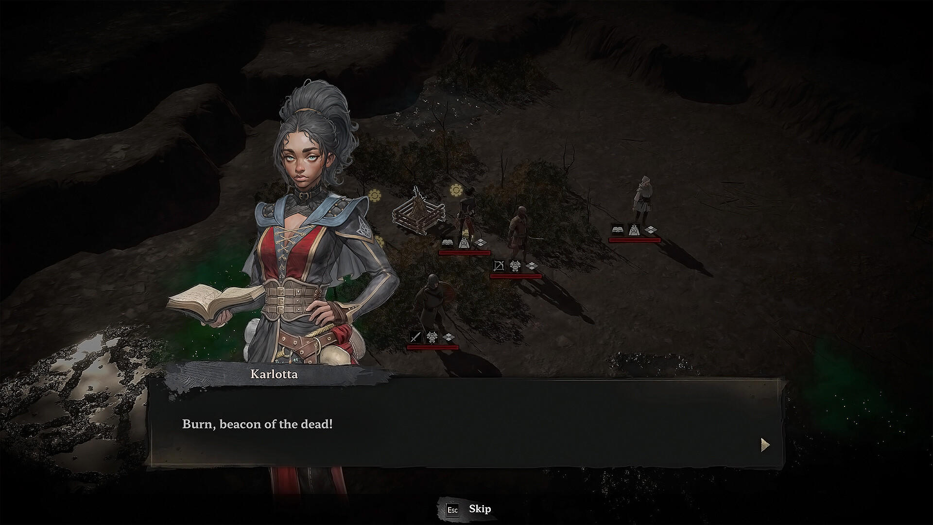 Lost Eidolons: Veil of the Witch screenshot game