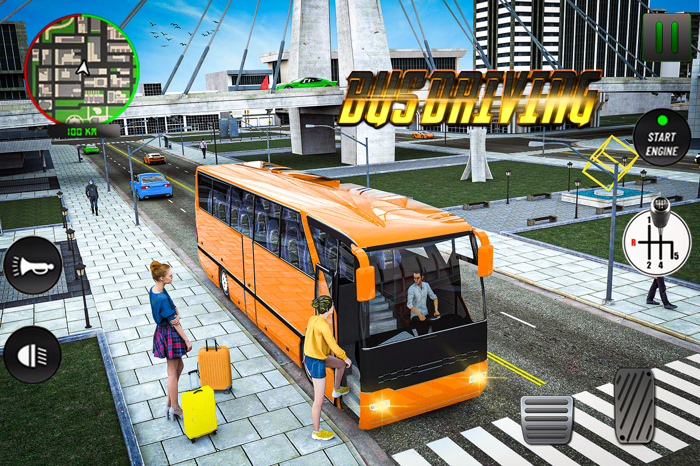 Cuplikan Layar Game Coach Bus Simulator : Ultimate