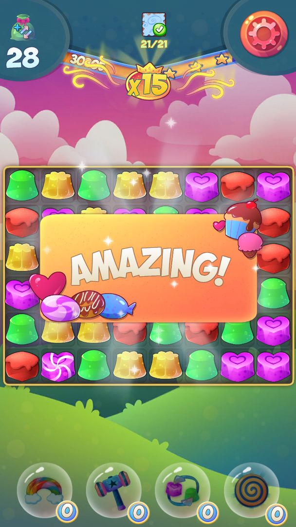 Screenshot of Sweet Valley: Candy Match 3