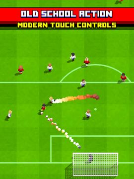 Retro Soccer Game Screenshot