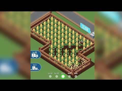 Screenshot of the video of Idle Harvest Tycoon