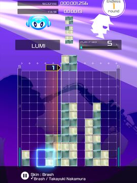 LUMINES パズル&ミュージック NEO Game Screenshot