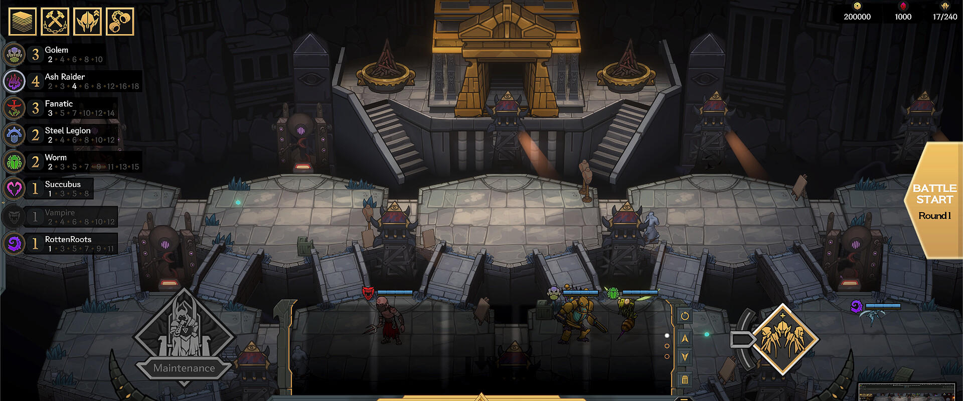 Screenshot of Vambrace: Dungeon Monarch