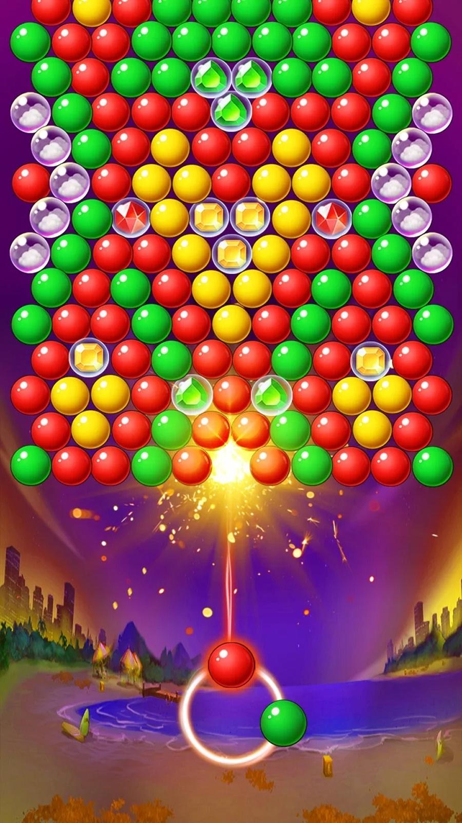 Cuplikan Layar Game Bubble Shooter Pop Jewels