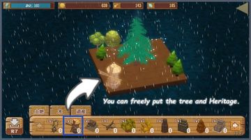Rain Island - Healing and Relaxing - Game Screenshot