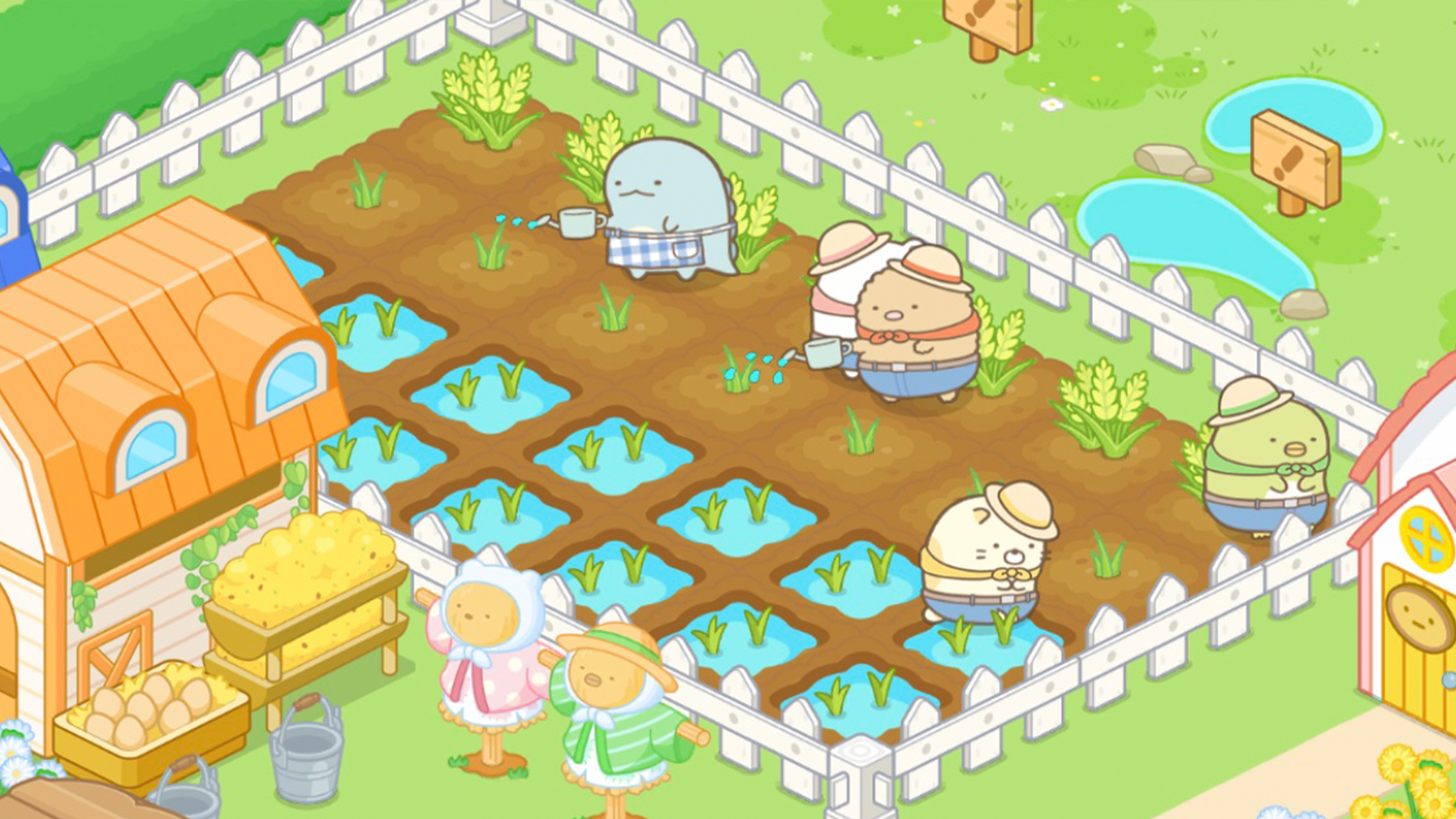 Sumikkogurashi Farm Game Screenshot