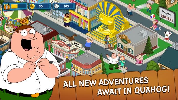 Family Guy The Quest for Stuff ゲームのスクリーンショット