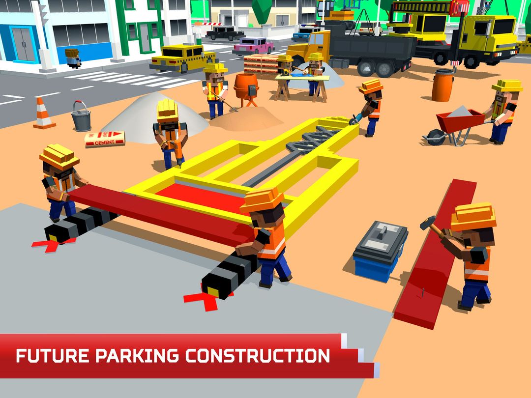 Screenshot of Smart Parking Plaza Builder