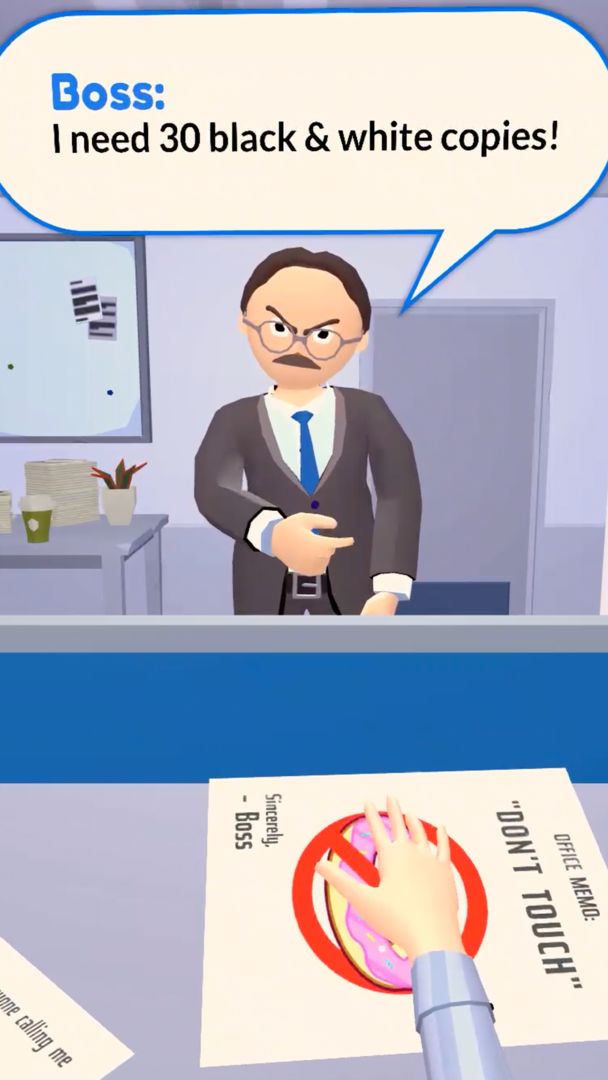 Office Work 3D screenshot game