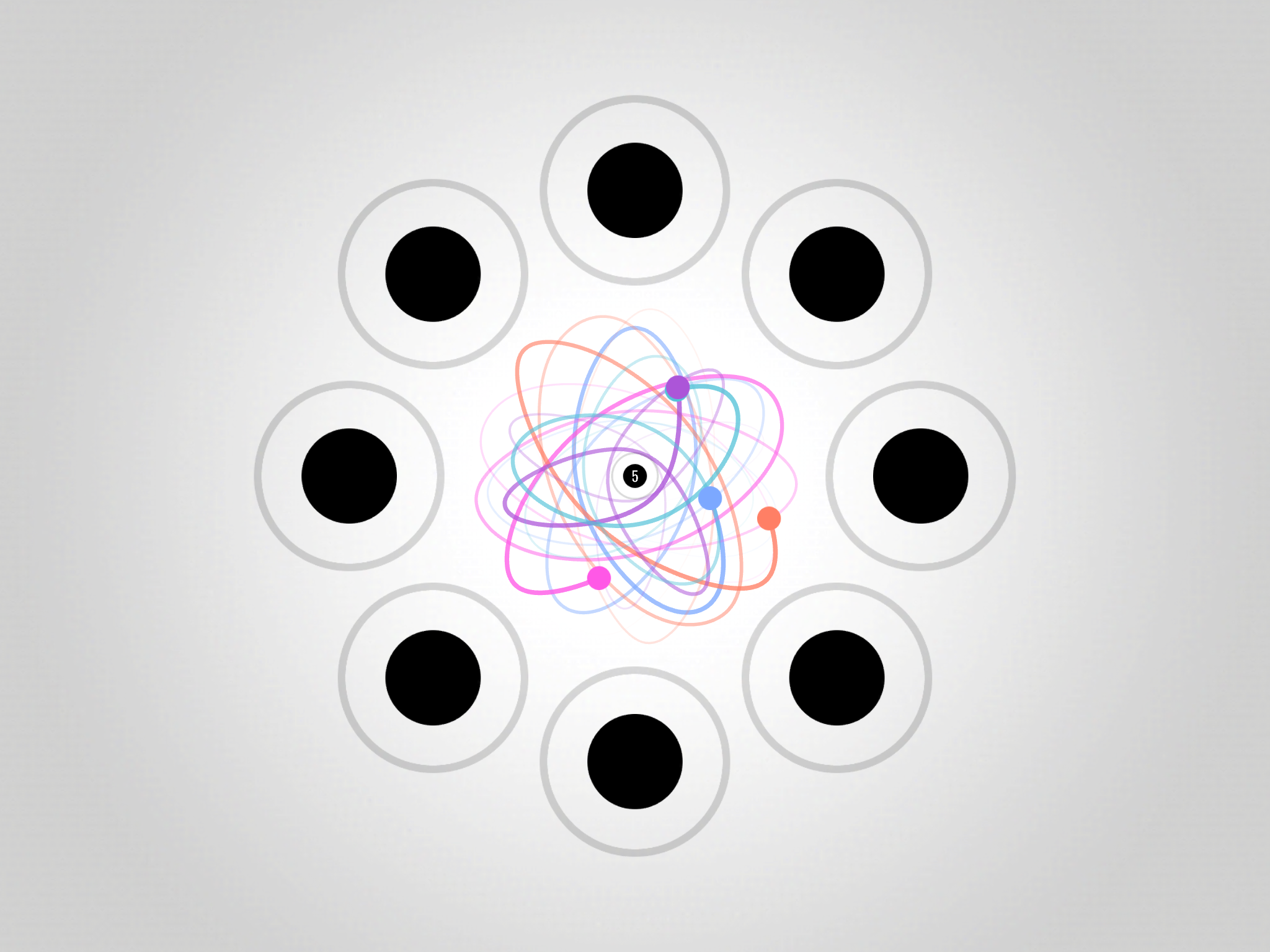 Orbit - Playing with Gravity Game Screenshot