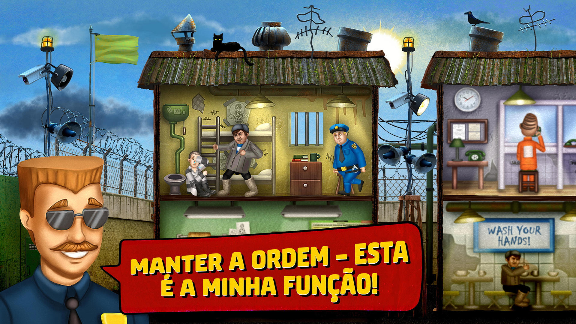 Captura de Tela do Jogo Simulador de Prisão