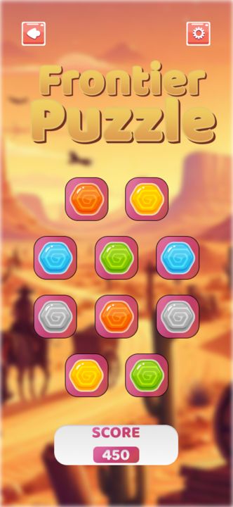 Frontier Puzzle Game Screenshot