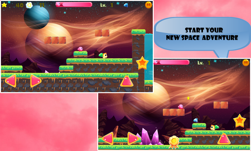 Screenshot of Amazing kiriby space adventure: the stars endgame